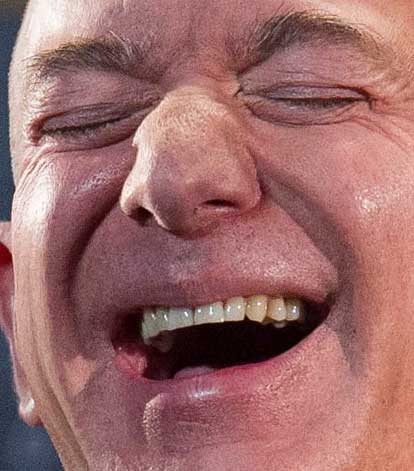 Jeff Bezos 歯ぎしり